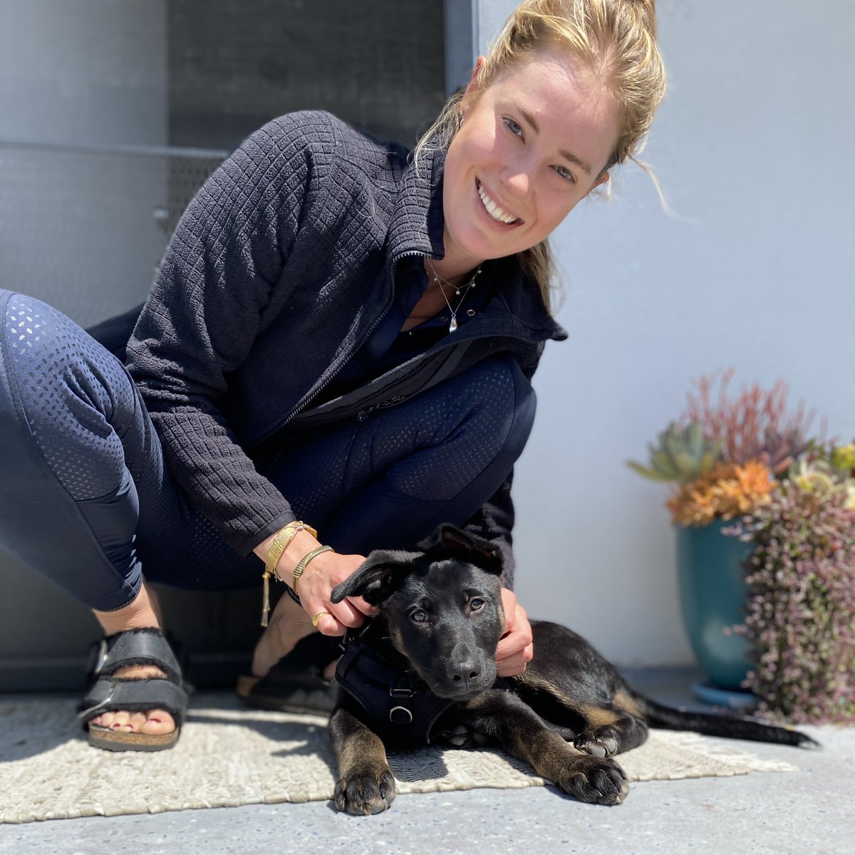loveatfirstsit's tweet photo. When Christine, a New Yorker girl with a big heart adopted a sweet rescue boy, Artemis from Mexico, it was kismet.  As they embark in his puppy training journey despite its twist and turns, it is truly true love! 🐕‍🦺❤️🥰 #puppytraining https://t.co/H8JZQxRROB