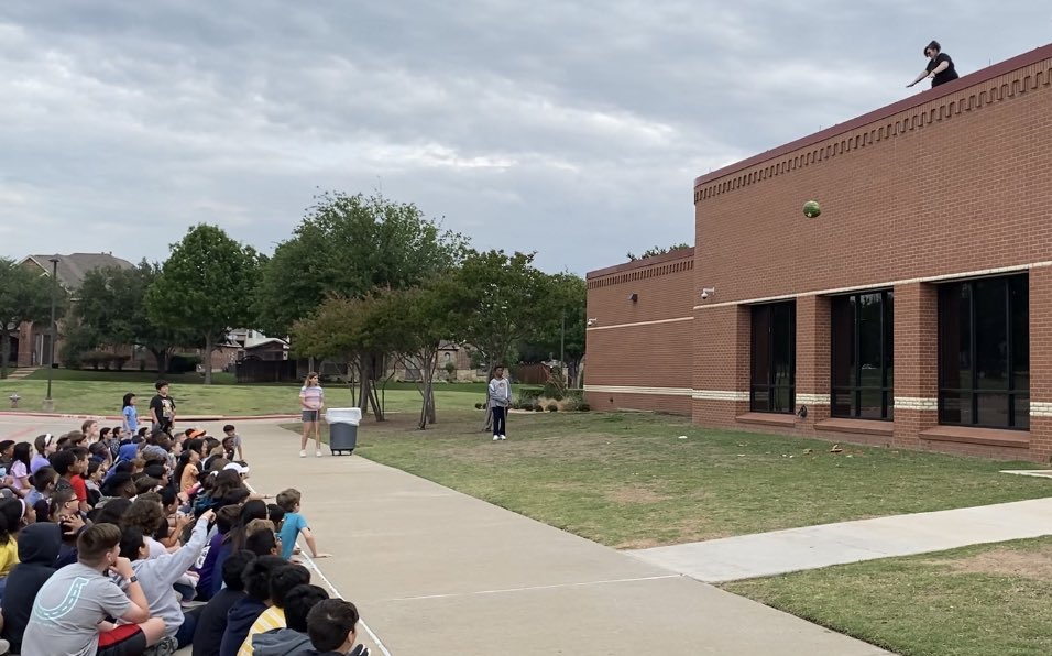 Mrs. Brock always makes science fun!!