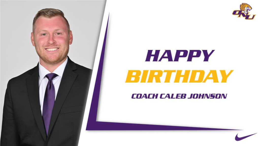 We want to wish a BIG happy birthday to Assistant Coach, Caleb Johnson!! 