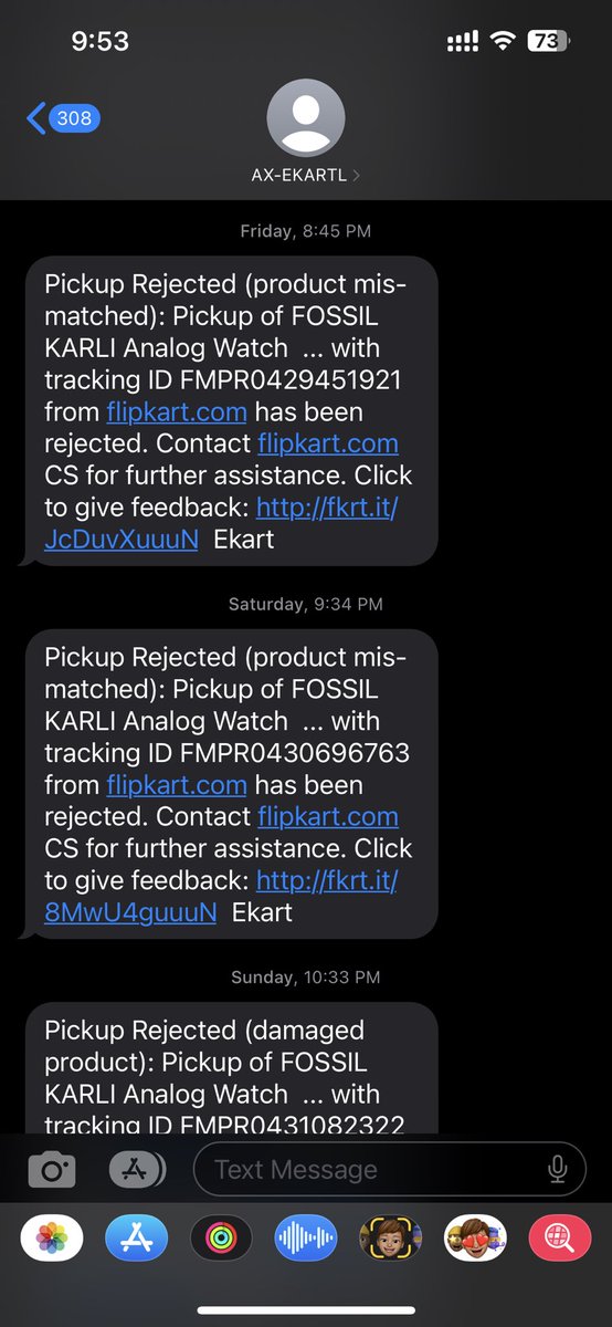 abmalwey's tweet photo. @Flipkart team, I am trying to return one defective product. It got rejected thrice without anyone visiting my house for pickup &amp; @flipkartsupport marked my case as resolved twice without providing any support. Hopeless case. https://t.co/dtV9ZmksJG