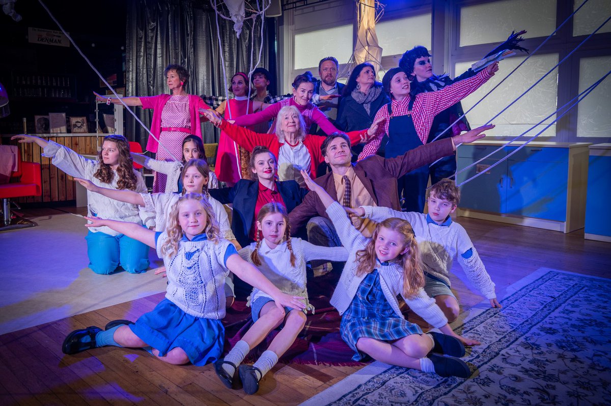 Artsuplift's tweet photo. These images are taken at different points within the play and show just how incredible the children community cast were! Included is an image of them outside which is how #NavigatingMargaret started. We loved working with them!
Photos by Keiko Ikeuchi https://t.co/ghGS1PclyG