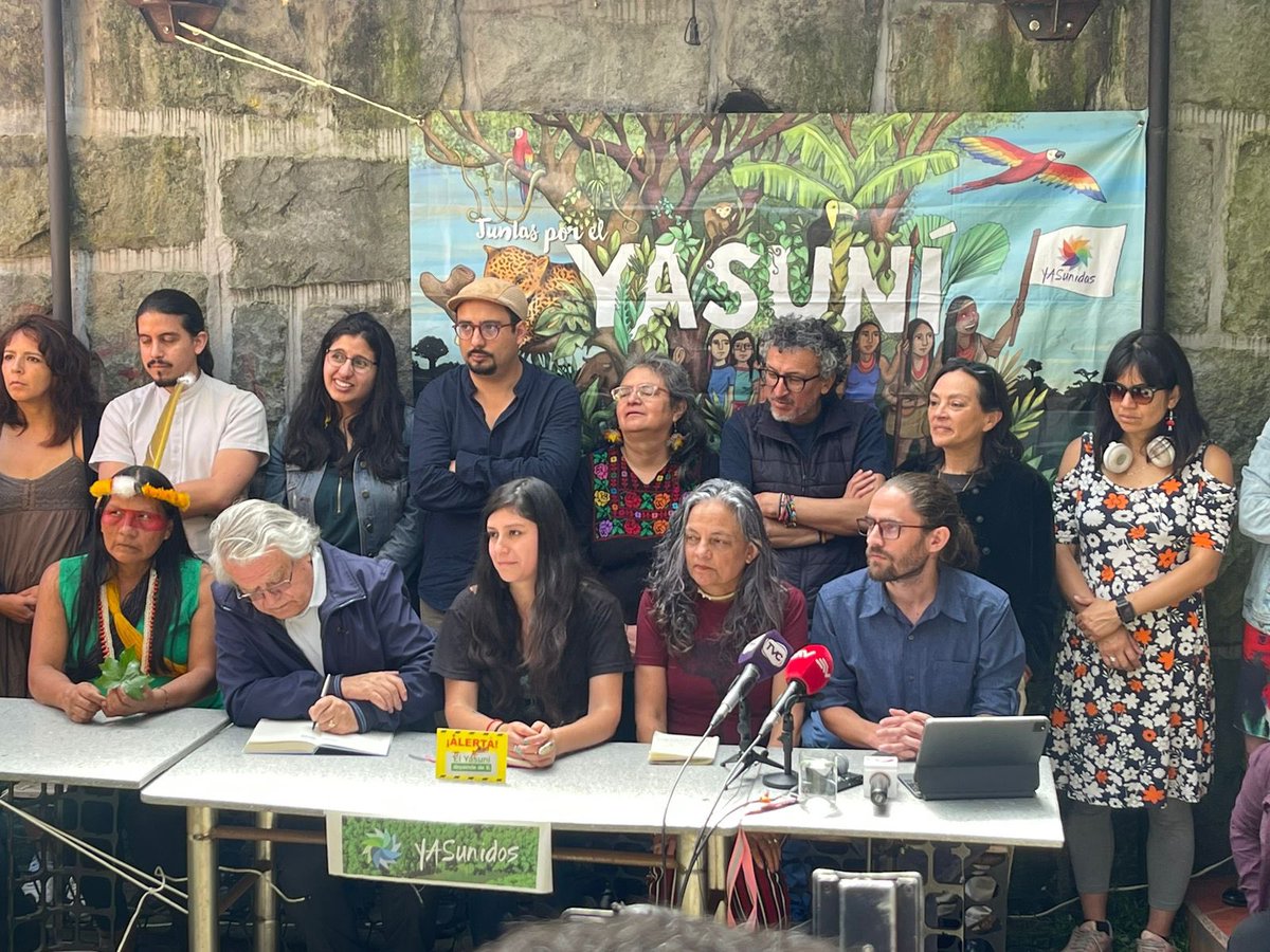 📣Rueda de prensa consulta popular por el #Yasuní 

Video ⬇️
fb.watch/kruIcD1H0q/?mi…