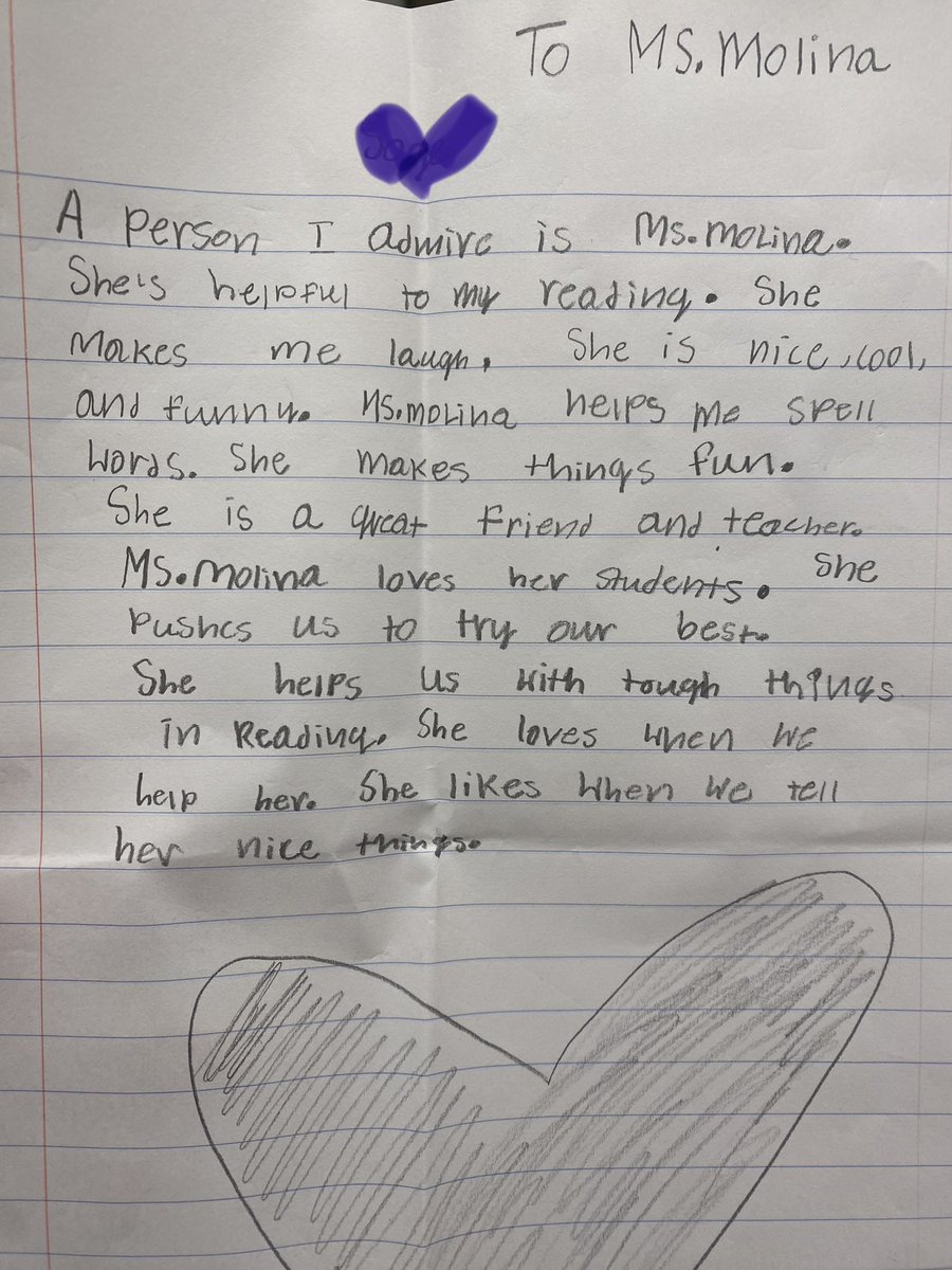 MrsMolinaRISD's tweet photo. Well that’s one way to make a teacher cry 🥹 it’s always bittersweet finishing up a school year; these kids make this job the absolute best 🩷 @yaleroadrunners #RISDBelieves #RISDLitandInt #RISD_soar #BLCINT ✈️ https://t.co/JZp8tOxwpb