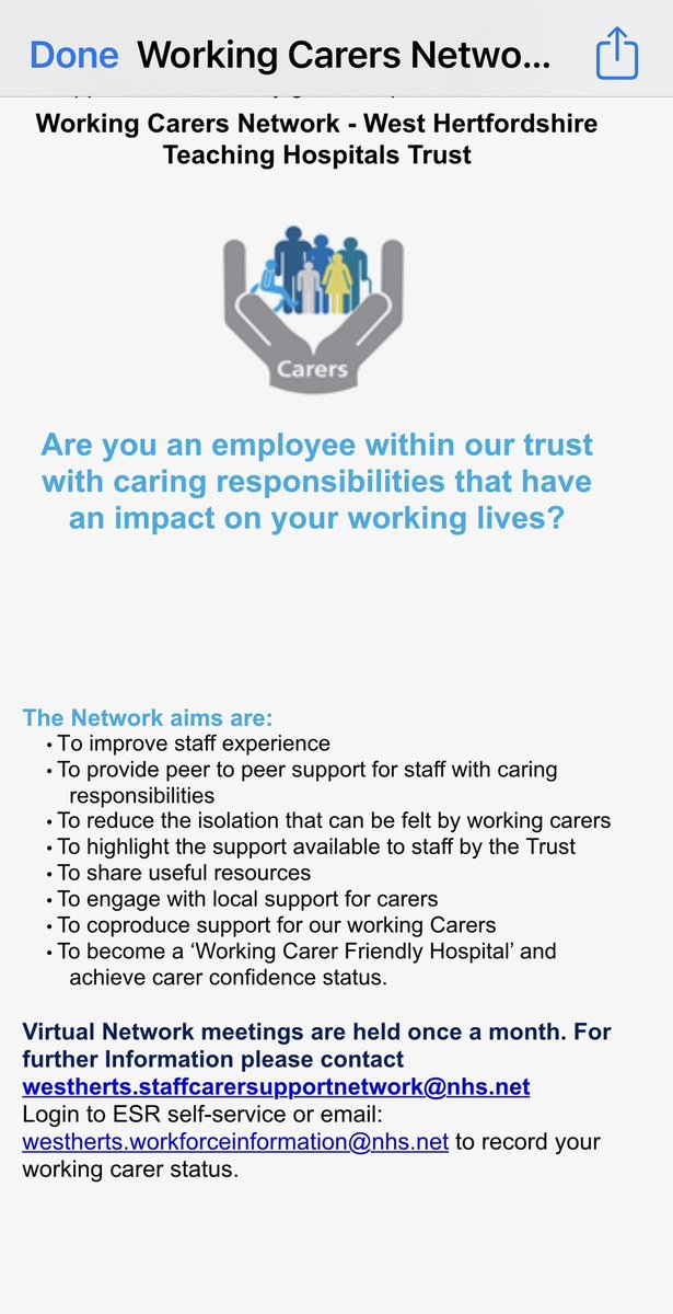 AndreaHone1's tweet photo. 🌈 RELAUNCHING🌈
“Working Carers” Staff Network @WestHertsNHS
#Staffnetworkday #StayStrong @Day4Networks
9TH JUNE Drop in Day….
Watch 👀 for further Comms https://t.co/clP8RBhfrT