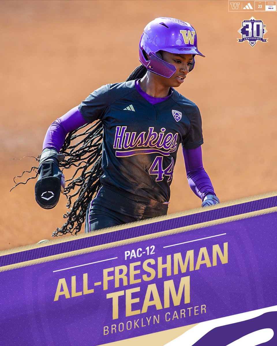 UWSoftball's tweet photo. The future is bright ⭐️

@brooklyncart04 and @rubymeylan earn All-Freshman Team nods!

#MightyAreTheWomen https://t.co/jGFNO1BwSK