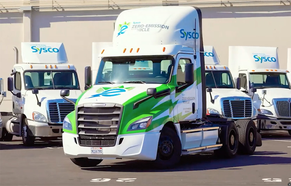 CleantechFocus's tweet photo. A great read for the community! Food distribution giant Sysco unveils state-of-the-art EV charging hub by @ChargedEVs https://t.co/G6hL0BHsUk https://t.co/ewdnjKiK61