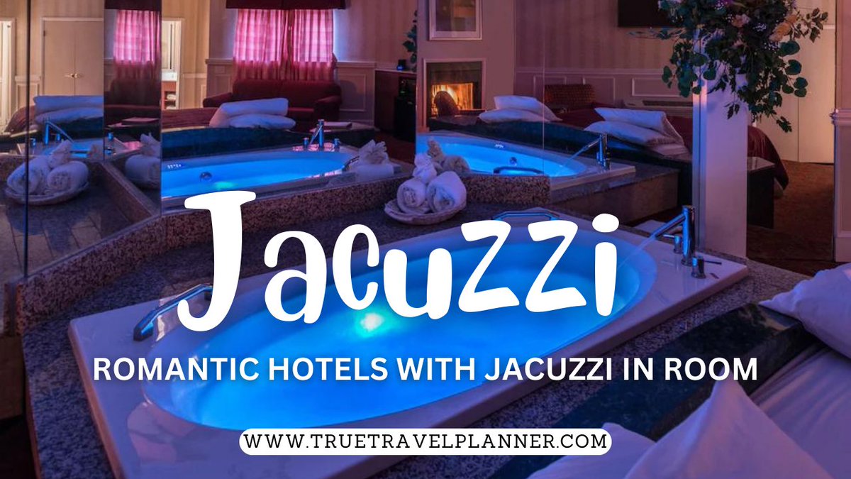TrueTraveler7's tweet photo. Enjoy a romantic getaway with your partner and book hotels with jacuzzi in room. Check our selection of the top 11 hotels and BOOK NOW!
Read now: https://t.co/6zEd5QanqT
#jacuzzi #jacuzzisuite #hotelswithjacuzzi #inroomjacuzzi #privatehotub https://t.co/Usi8wTW9fR