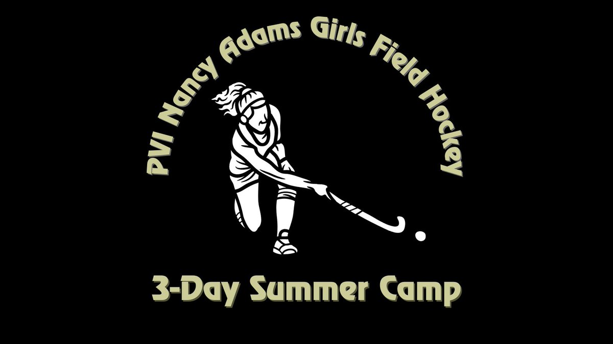 Calling all girls in rising 3rd-9th grade! Sign up for PVI Field Hockey Summer Camp June 13, 14, 15 from 6 - 9 p.m. All campers will receive a camp t-shirt. The focus will be skills, scrimmages, and fun with PVI coaching staff and players. paulvi.myschoolapp.com/page/event-det…