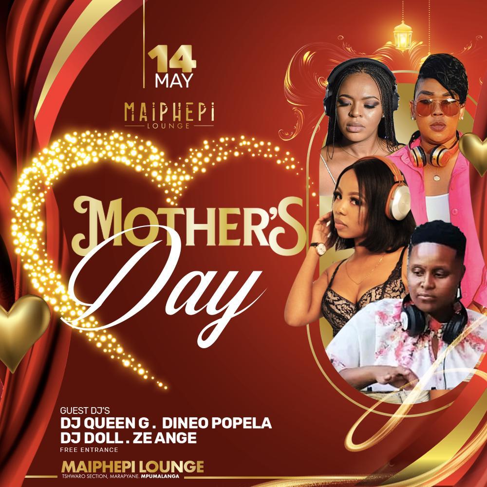 DjZeAnge's tweet photo. Hello Mpumalanga โค๏ธ
Hello hi @Maiphephi_lounge ๐ฅณ๐ซ ๐
#Mothersday
#ZeAnge
#Teamhappiness https://t.co/b6cahmqq9C