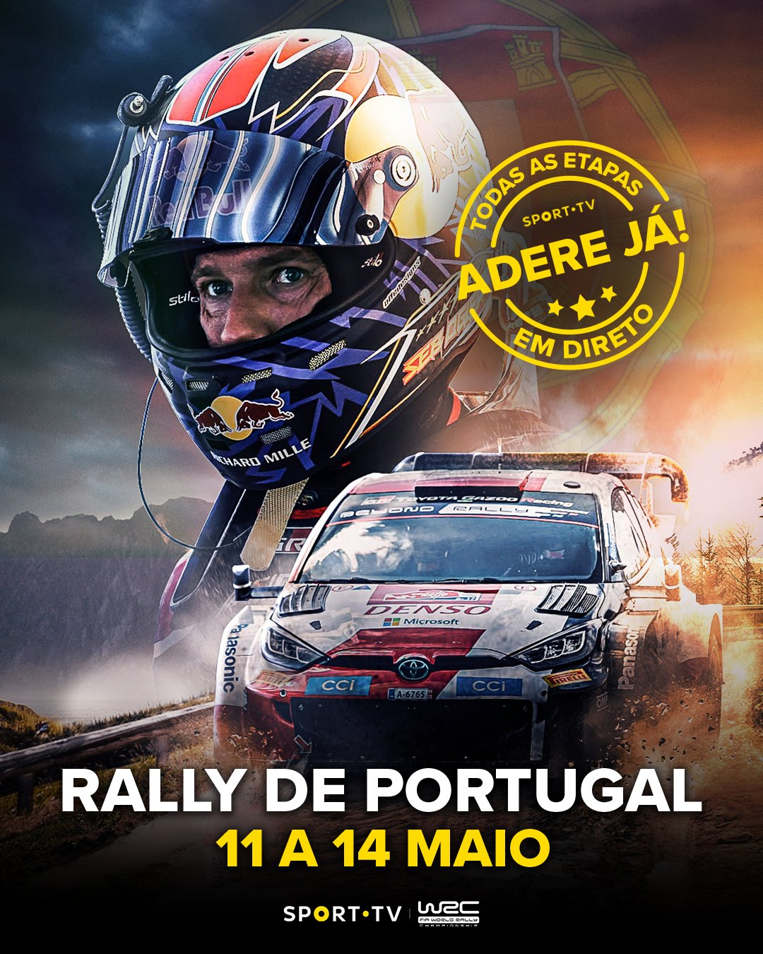 sport tv on X: Todas as etapas do Rally de Portugal em direto na