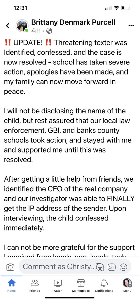 ChristyTFree's tweet photo. UPDATE!! RESOLVED! https://t.co/agJlVCwzqG