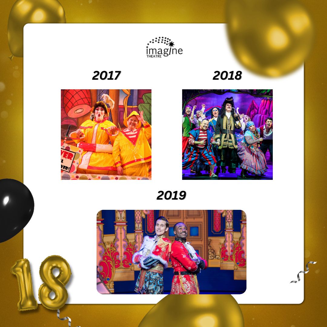 Imagine_Theatre's tweet photo. Part 2 - As part of our week long birthday celebrations today we are taking a look back at our productions from the last 18 years and sharing one photo from each year. https://t.co/NauWGAoM9s