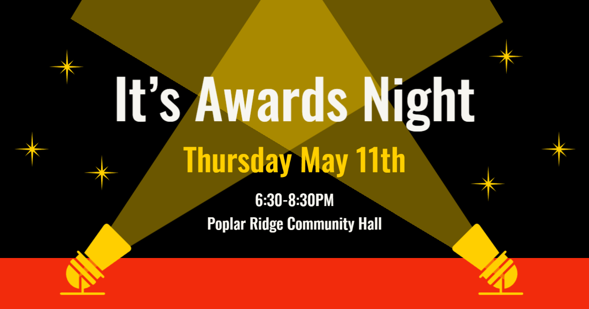 CAPS Members!
Thursday May 11th at the Poplar Ridge Community Centre, 6:30PM. Members are also more than welcome to bring guests should they wish.
This is a potluck event, so please bring something along to enjoy the evening. We will have awards and door prizes.
See you tomorrow!
