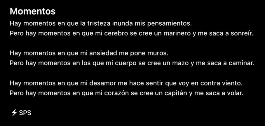 SabaSebastians's tweet photo. Tarde en subir esto! Se que tal vez para muchos no sea nada increíble pero para mi es ese “por algo se empieza”! Espero sus opiniones, críticas (constructivas) y que dicen de la idea de ir escribiendo y subiendo algunos a Instagram para que se queden en destacadas!⚡️ https://t.co/h2VRD6sB37