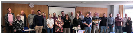 Pseudoenzyme's tweet photo. Lovely to have well-over half of the Department of Biochemistry, Cell and Systems Biology @LivUniBCSB in one place for a research retreat last week @LivUniISMIB @livuniHLS. Please retweet and follow us! #BCSB https://t.co/dPOvKKFSdg