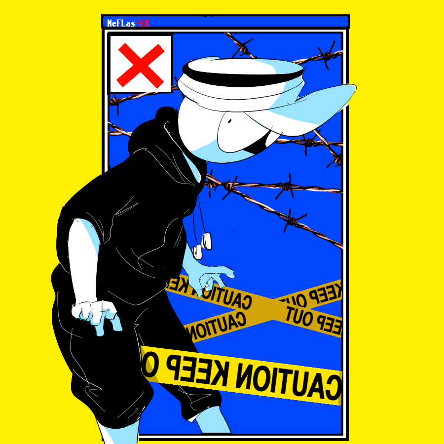 「#MeFLasEX 鉄条網ブラシ・・・」|MFLのイラスト