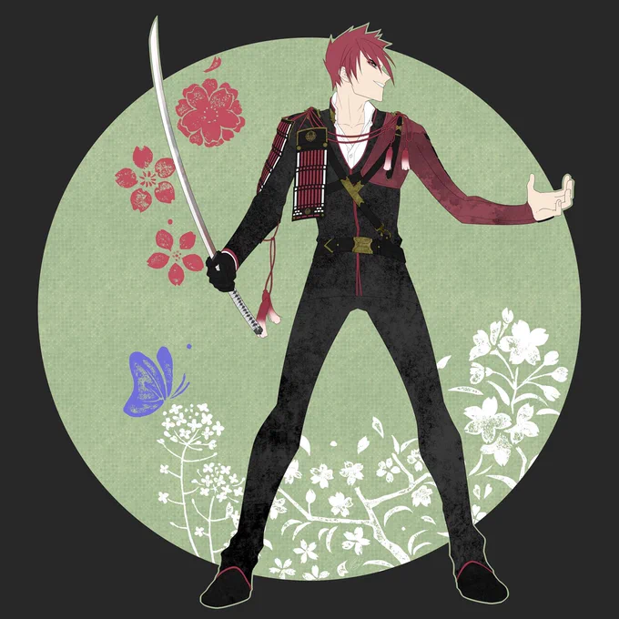 #刀剣男士の花まつり 懐かしいの掘り出してきた 