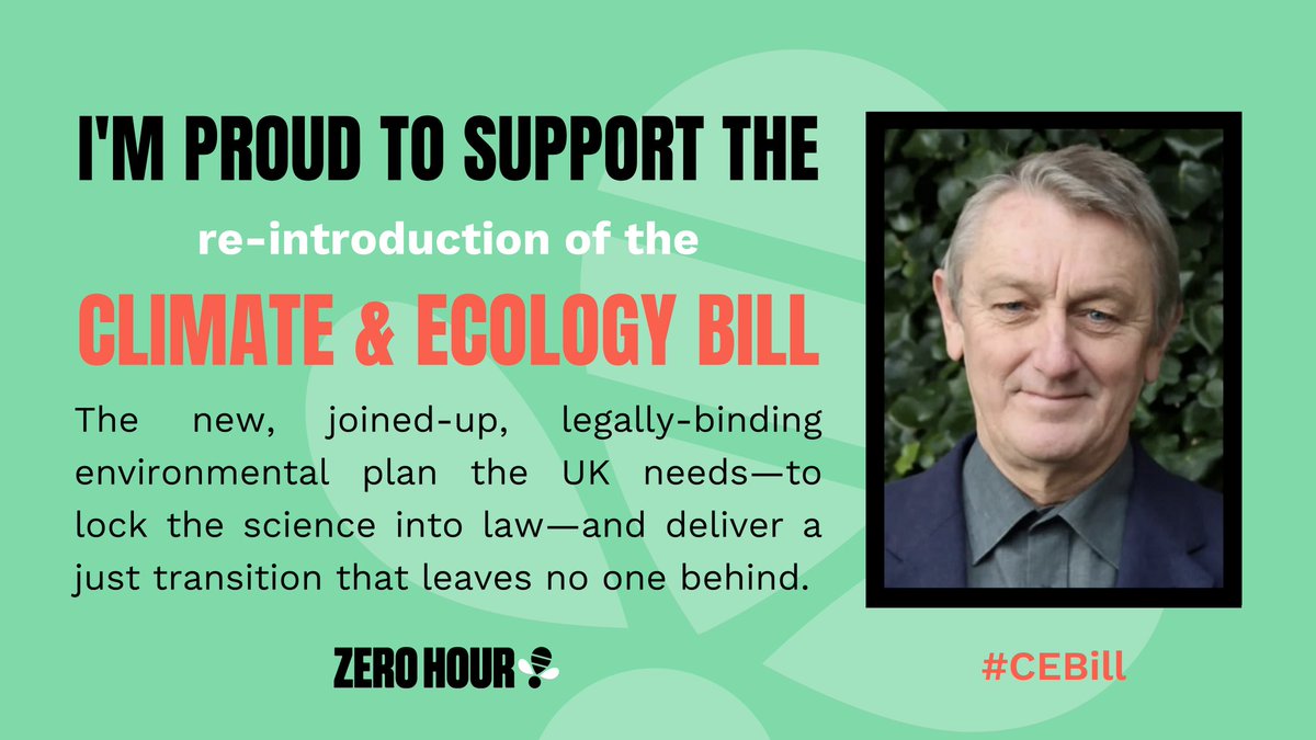 The Climate &amp; Ecology Bill is back.
<a href="/WalesGreenParty/">Plaid Werdd Cymru | Wales Green Party</a> fully support this vitally important bill. 

The time for the #CEBill is now.