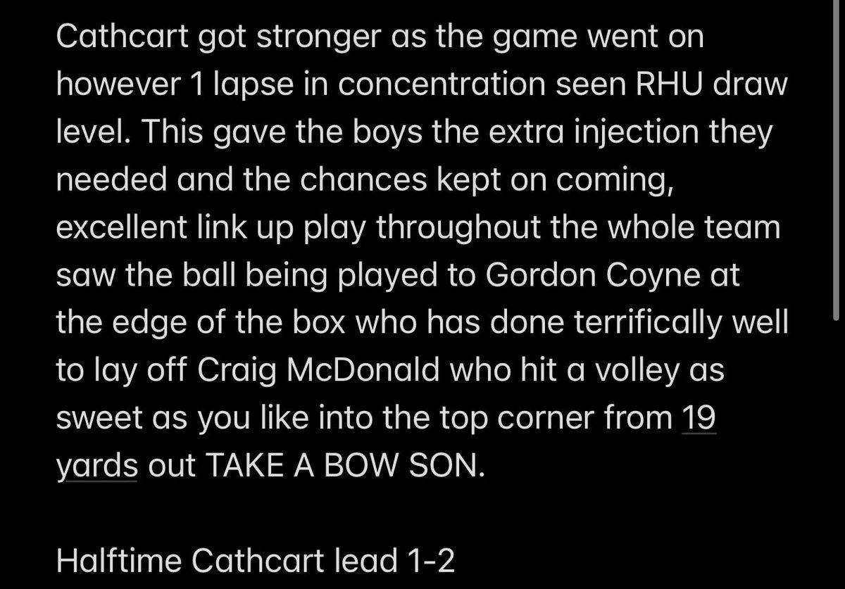 CathcartAFC's tweet photo. 🔴⚫️Result Wednesday 3rd May⚫️🔴

@GlasCollegesFA 
@AmateurRhu 
@scottish_aff https://t.co/GLSJWyGsS8