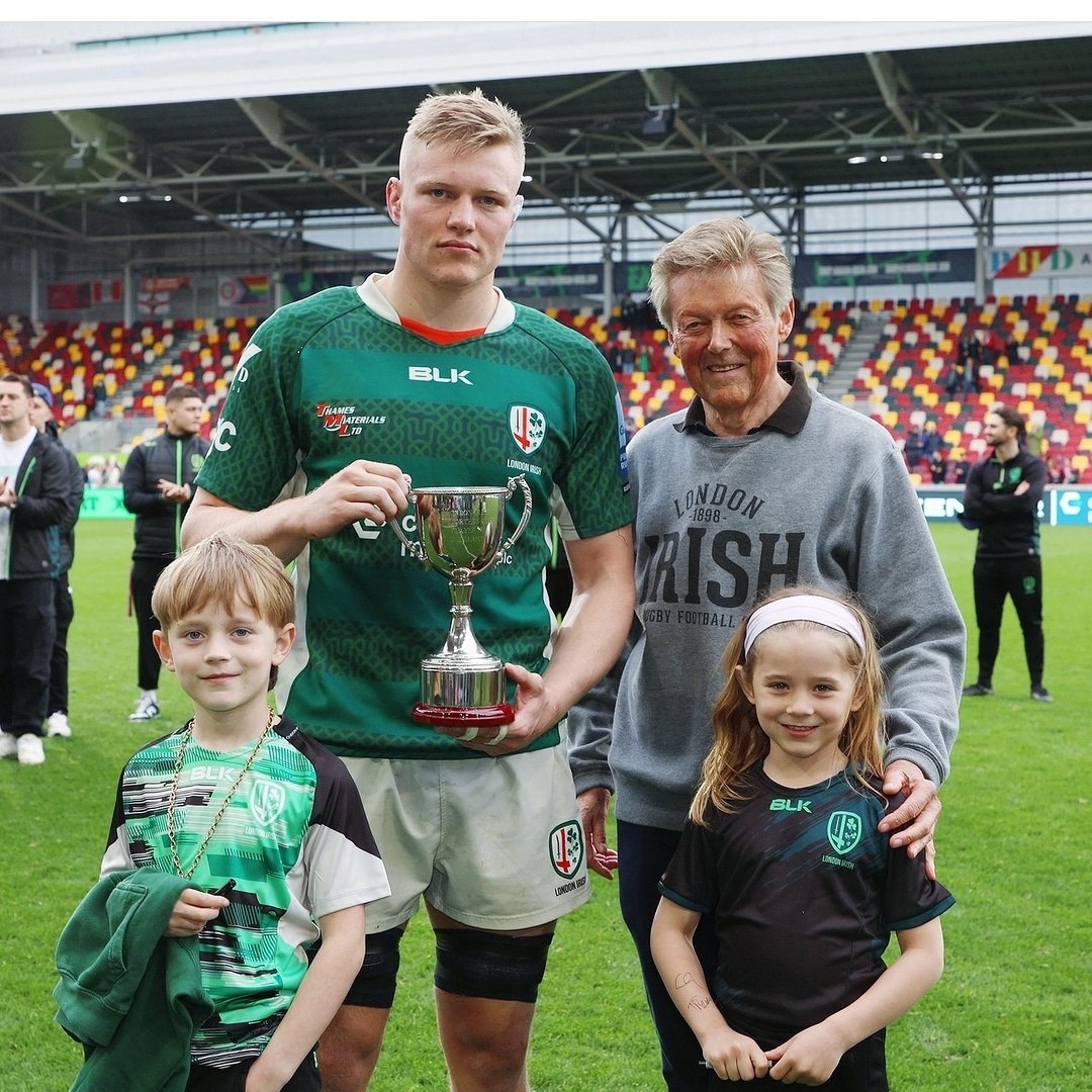 TSMCGlobal's tweet photo. Congratulations to our 'Barnstorming Backrower', Tom Pearson who's been awarded the @LISCRugby 'Player of the Season'. I think most would agree it's totally deserved. Well done Tom! 🍀 
#TomPearson #LondonIrish #GallagherPrem #PremRugby #EnglandRugby #Rugby #TSMCTalent https://t.co/nUE8MDd5Bg