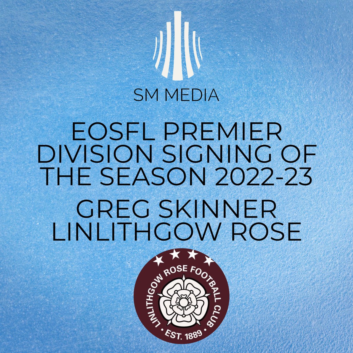 SMMediaEnt's tweet photo. EOSFL PREMIER
DIVISION MANAGER OF THE SEASON 2022-23 - @ddanielsmith of @sauchieofficial 

EOSFL PREMIER
DIVISION MANAGER OF THE SEASON 2022-23 - @h3rdy10 of @LinlithgowRose 

EOSFL PREMIER
DIVISION SIGNING OF THE SEASON 2022-23 - @gregskinner4 of @LinlithgowRose https://t.co/V7das7rdJs