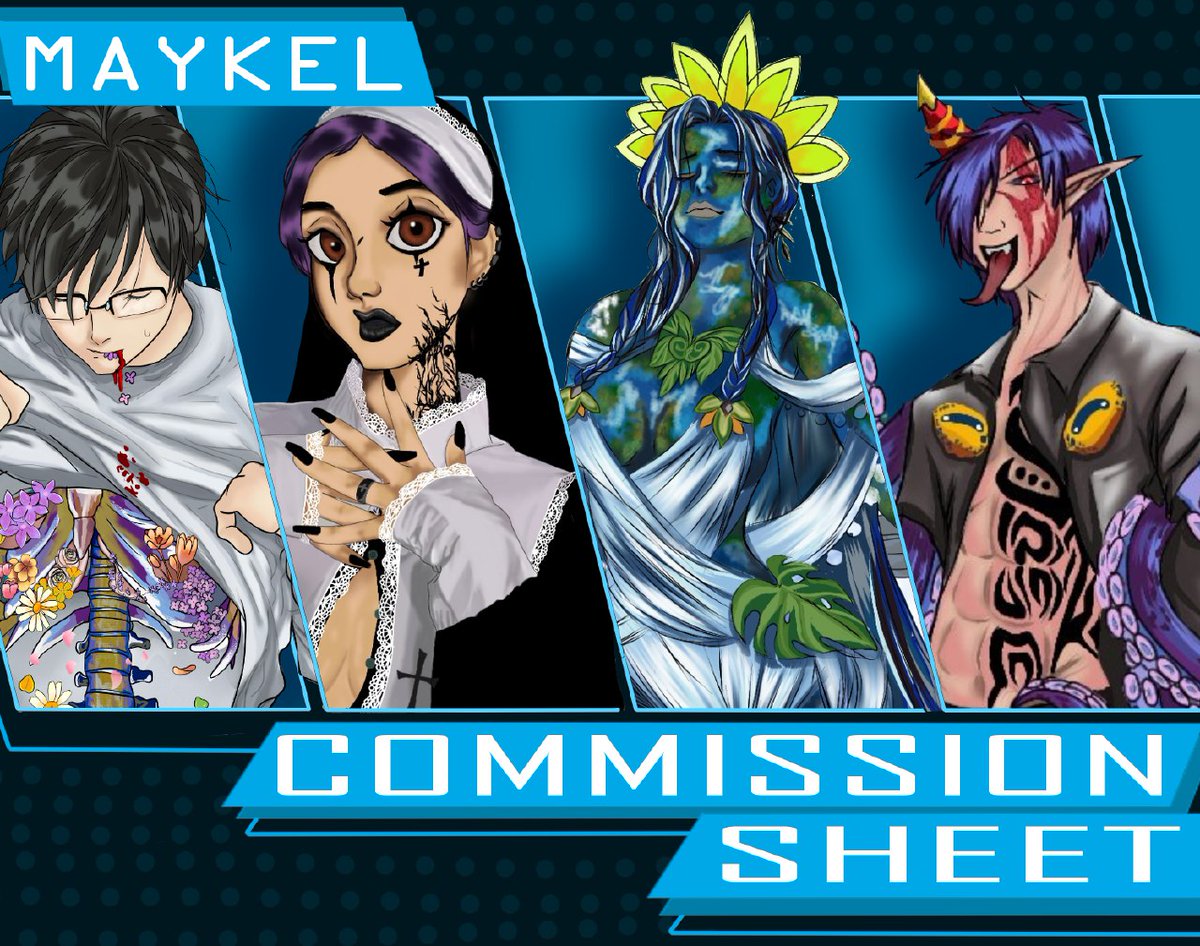 MYKL_arts's tweet photo. Commissions open! 👾

If you're looking for an artist, I'm open for different styles from pixels, chibi, characters, pet portraits, fanarts and realism. You can check out the thread for more samples 💙

I'm a multimedia arts student and artist so please help me 😆😭 https://t.co/qnR8hatW6f