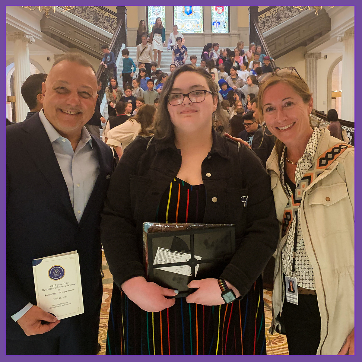 shawtech_hs's tweet image. Congratulations to culinary arts senior Eli Ober, for being presented with the Jeff Perrotti LGBTQ Leadership Award at the State House. Eli is the first and only vocational student to receive this award, which includes a $1000 scholarship. #ShawTechSuccess #ShawTechSenior