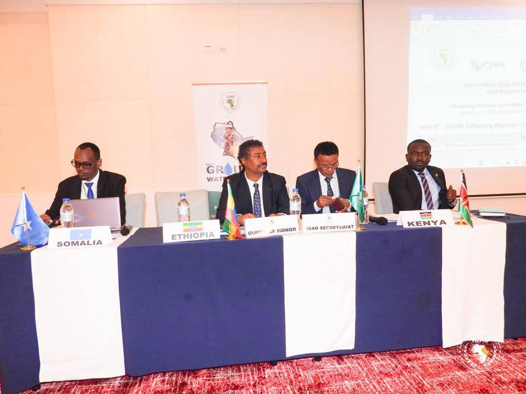 Abdirizack_MM's tweet photo. (3/3)
The DG participated in a panel discussion on sharing groundwater data in the IGAD region, emphasizing the significance of information exchange. #WaterResources #Somalia #GroundwaterResilience https://t.co/rj80usLNH9
