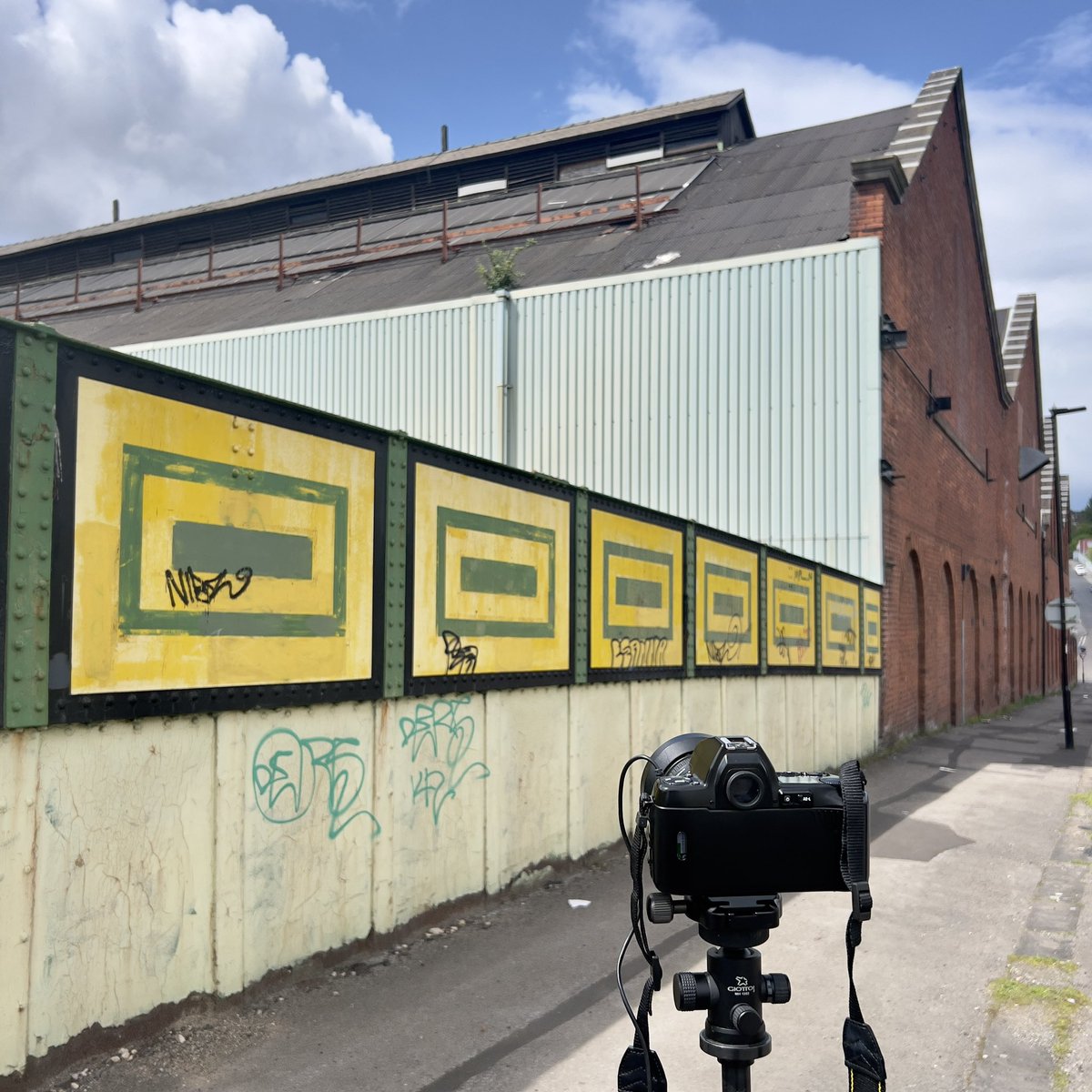 I’ve not been up to the last couple of challenges but today I’m out and about on @steelcitysnaps patch with an old favourite, the Nikon F-801s! #CameraChallenge #believeinfilm