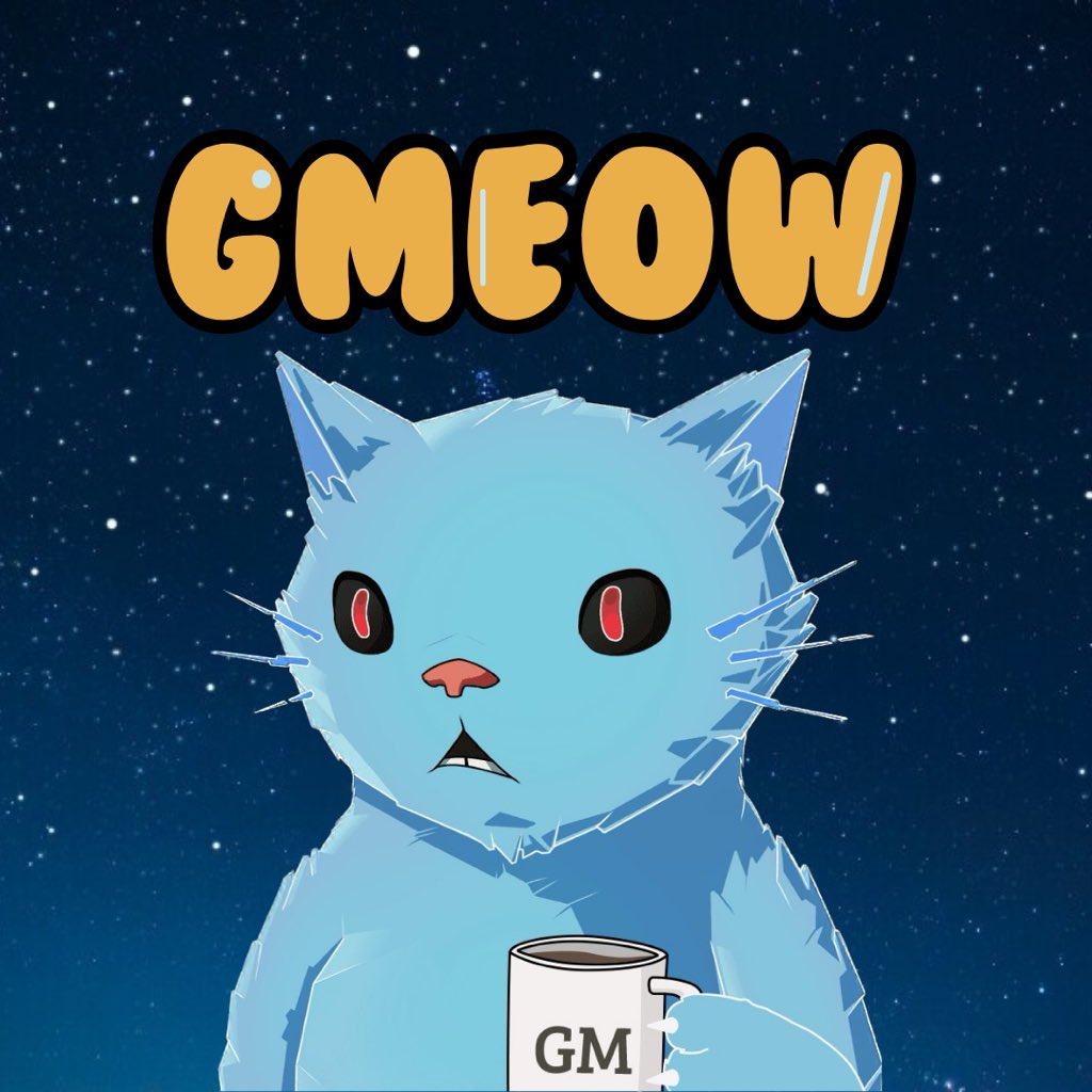 GM / GMEOW ☕️

I challenge you to find a project with full potential to become the next blue chip on the next bull run with the FP below 0.1eth 
🔹Compelling Artwork 
🔹Strong Community 
🔹Transparent/Dedicated DEVs 
🔹Holders Royalties Program 
🔹Top-Notch Merch Development