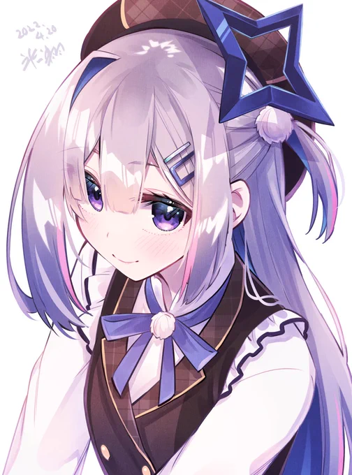 メイドたそ描いたことあった気がして探したらファミたそだったけどかわいいので乗っけておきます