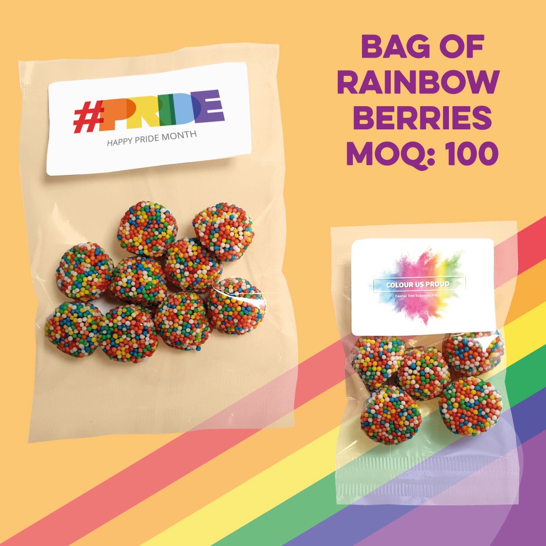 Get ready for Pride month with these amazing and tasty products!
For further information click the link in our bio 🍬🍭🏳️‍🌈

#pride #pride2023 #confectionery #rainbow #sweets #promotional #personalised #prideblackpool #pridemonth