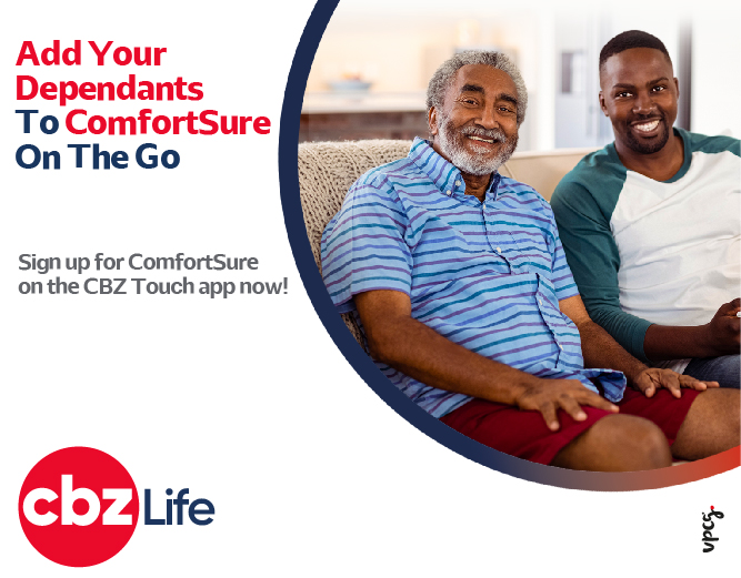 263Chat's tweet photo. Sign up for ComfortSure on the @CBZHoldings Touch app now!
ComfortSure is always there when you need it most.
#PartnersForSuccess
#CBZTouch https://t.co/gcguOK8jrX