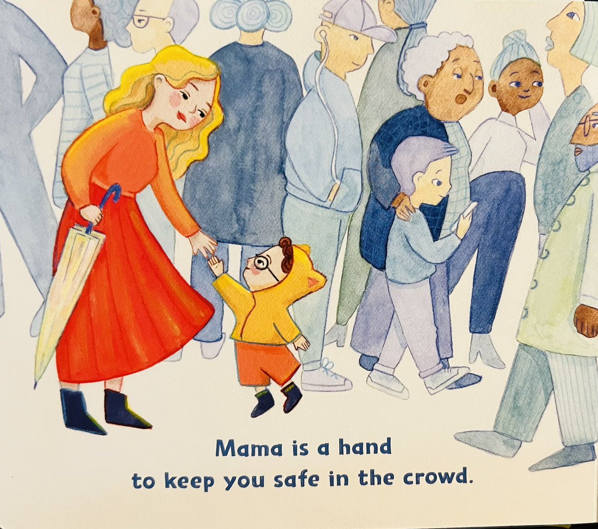 I love painting crowd scenes! This is one of my favorites in She is Mama 🥰 (Mackenzie Porter) I’ll be reading this and two other books on Saturday at The Wandering Jellyfish- you can buy this book for a Mom or baby you know wherever books are sold! #babybook #mothersdaygifts