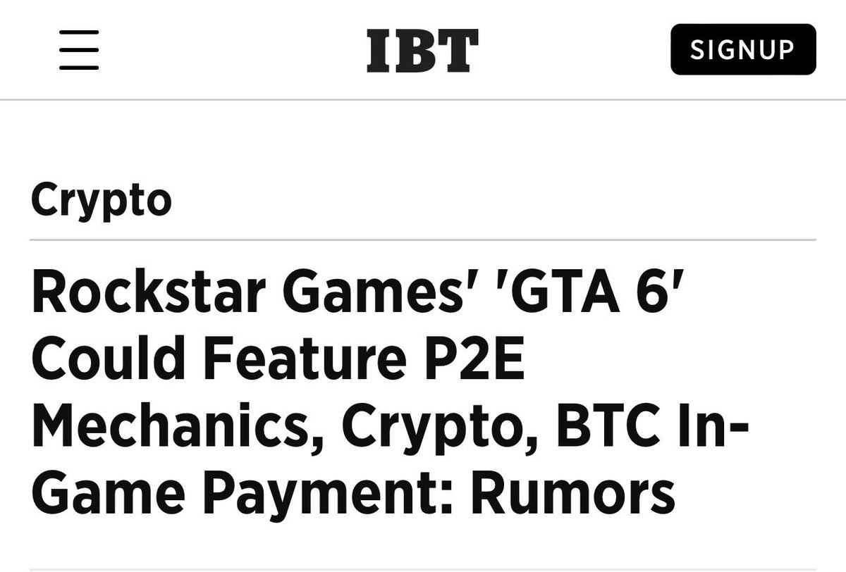 eagerly waiting to see whether the GTA 6 blockchain integrations were just a rumour 👀