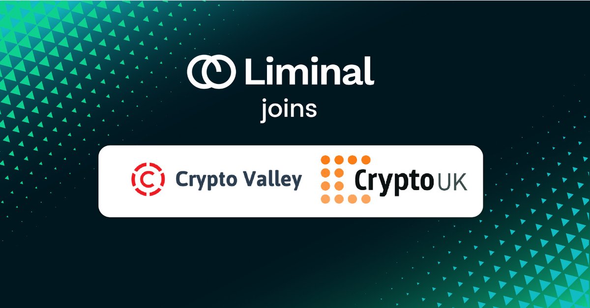 liminalcustody's tweet photo. It's a proud moment for #TeamLiminal as we join @thecryptovalley &amp; @CryptoUKAssoc expanding our presence in Europe 🇪🇺🌐
By joining these organisations Liminal is set to amplify its presence &amp; catalyse innovation within the European market, where tremendous opportunities await us. https://t.co/i7xEW7mtML