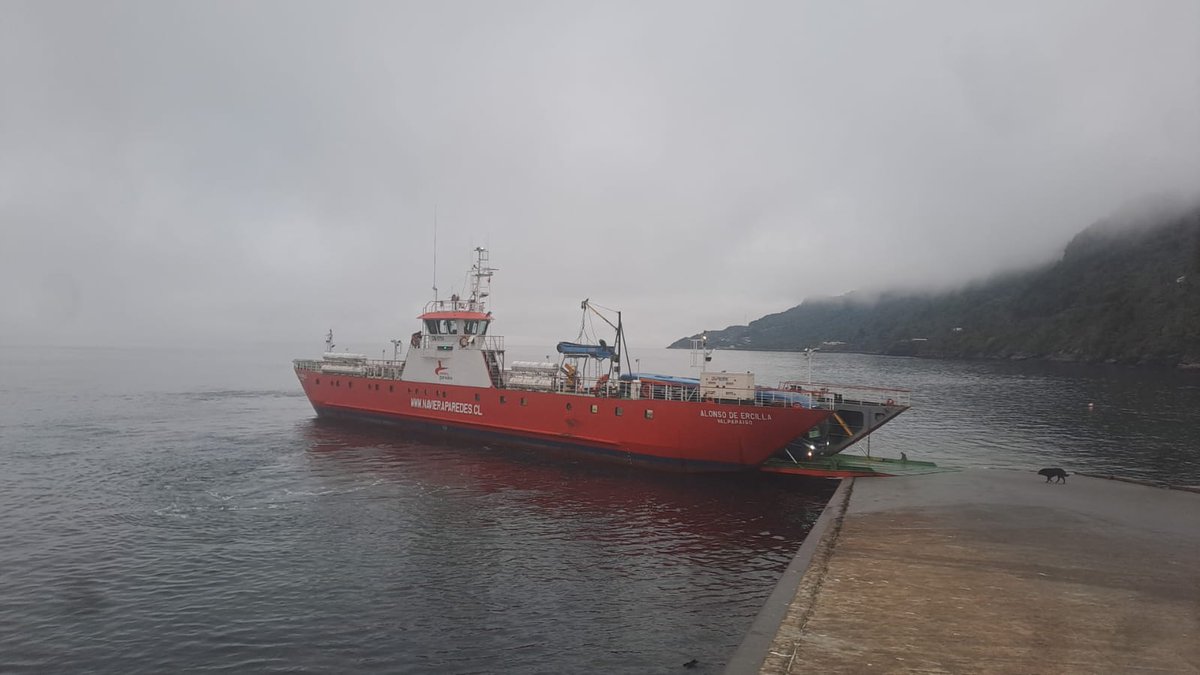 TTILosLagos's tweet image. ✅⚓️ #Ruta7: servicio de transbordo entre Caleta La Arena y Puelche operando esta mañana con naves Alonso de Ercilla, Ruende y Tanu.

Conduzca con precaución en zona de rampas del estuario.  #PuertoMontt #Contao #Hualaihué #Palena