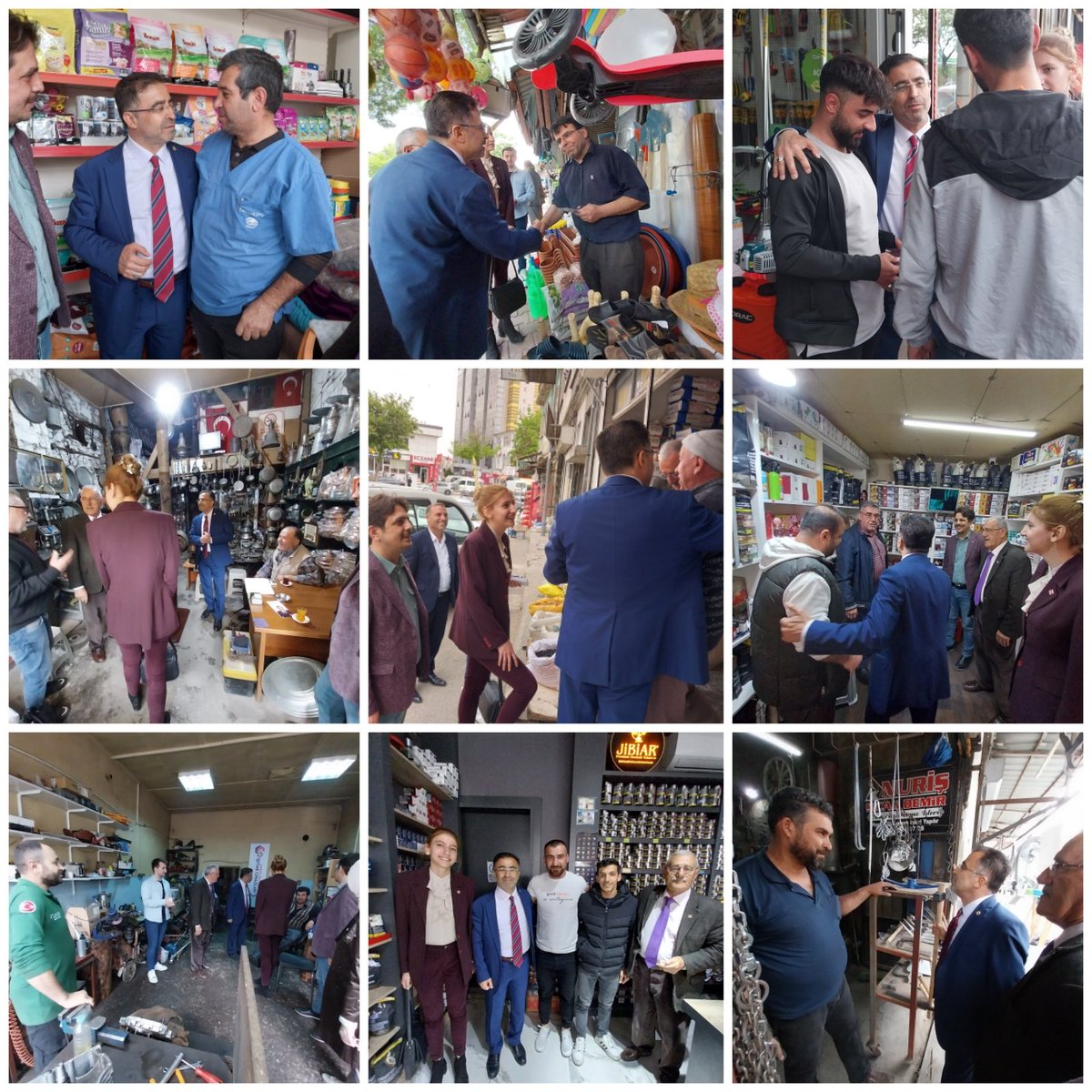 Meram ilçemizde Mv. Adaylarımız, il ve ilçe Yönetim kurulu üyelerimiz ile  birlikte Meram'da Eski Garaj bölgesi ve Larende esnafımlarımızı ziyaret ederek 14 Mayıs için destek istedik.
Haydi kazanalım!
İlk turda bitirelim!
4 gün kaldı!
<a href="/Ahmet_Davutoglu/">Ahmet Davutoğlu</a>