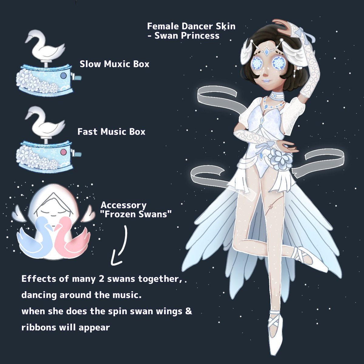 eli_lemon_'s tweet photo. Margie 🦢
.
.
( I got bored )
#identityv #第五人格 #idvfemaledancer #idvmargarethazelle https://t.co/Q2H6qqdgqD