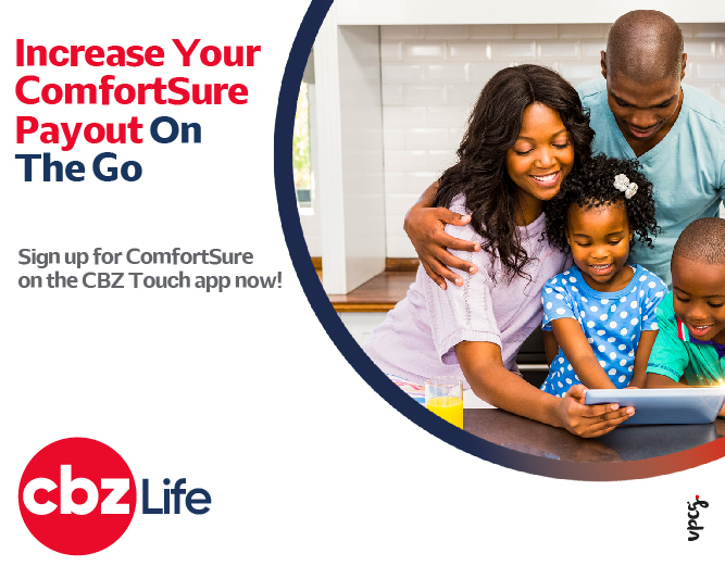 263Chat's tweet photo. Sign up for ComfortSure on the @CBZHoldings Touch app now!
ComfortSure is always there when you need it most.
#PartnersForSuccess
#CBZTouch https://t.co/ETY47ZDnRv