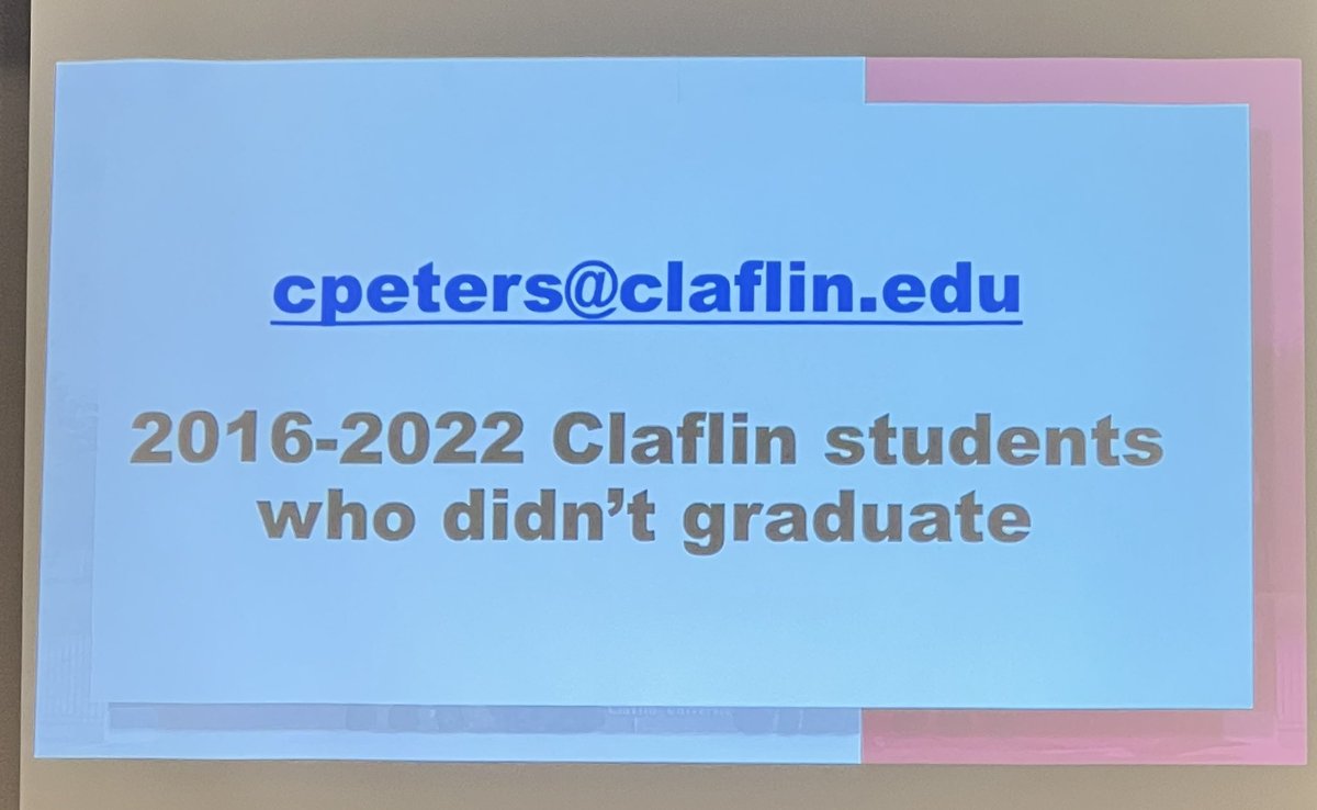 1inAMilli913's tweet photo. My wonderful university @ClaflinUniv1869 has set aside $1M for people who attended 2017-2022 and did not graduate for financial reasons to help get those degrees finished. If you know someone eligible please share this with them. #lealandloyal https://t.co/U2WSeyigS9