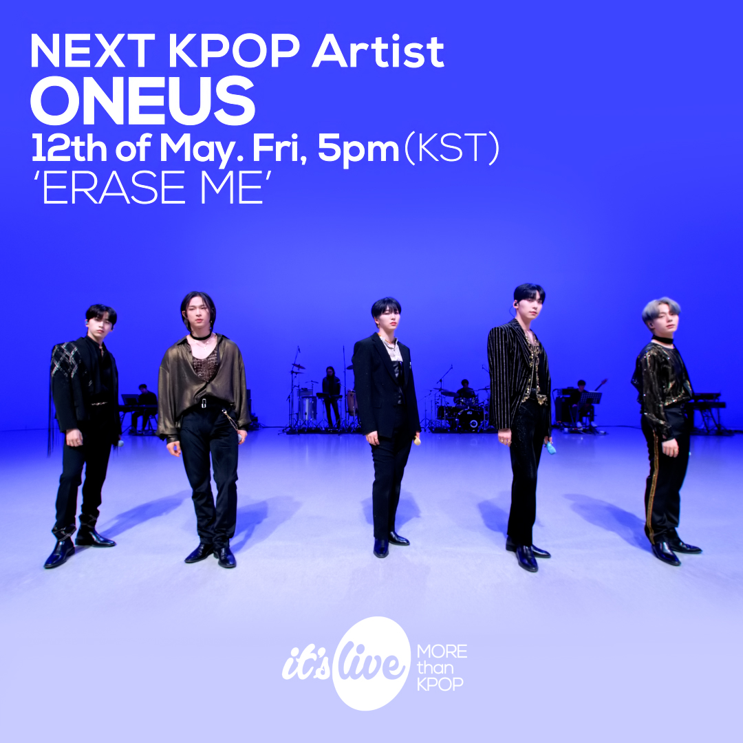 itsLIVEofficial's tweet photo. <COMING UP NEXT>
#원어스 - #ERASE_ME
#ONEUS - ERASE ME
@official_ONEUS

#잇츠라이브 #KPOP #itsLive https://t.co/wwDw2HqZZq
