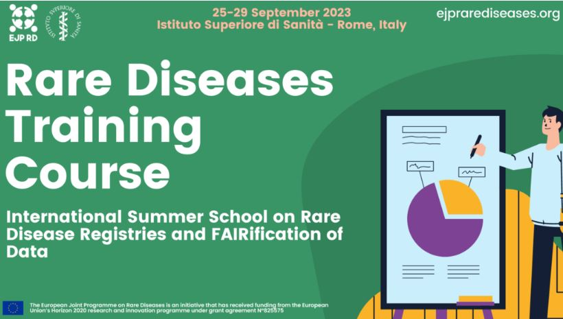 ICORD_RARE's tweet photo. Intl Summer School #RareDisease #Registries &amp; #FAIRification of #data #Rome, Sept 25-29 2023  Registration OPEN till May 22👉 https://t.co/qQgSCdPxP6 Info &amp; Programme https://t.co/afpaoN1ANB
@istsupsan
@EJPRareDiseases
#malattierare #ePAGs #ePAGItalia #ERNeu #UNIAMO #EURORDIS https://t.co/G7UqCVK113