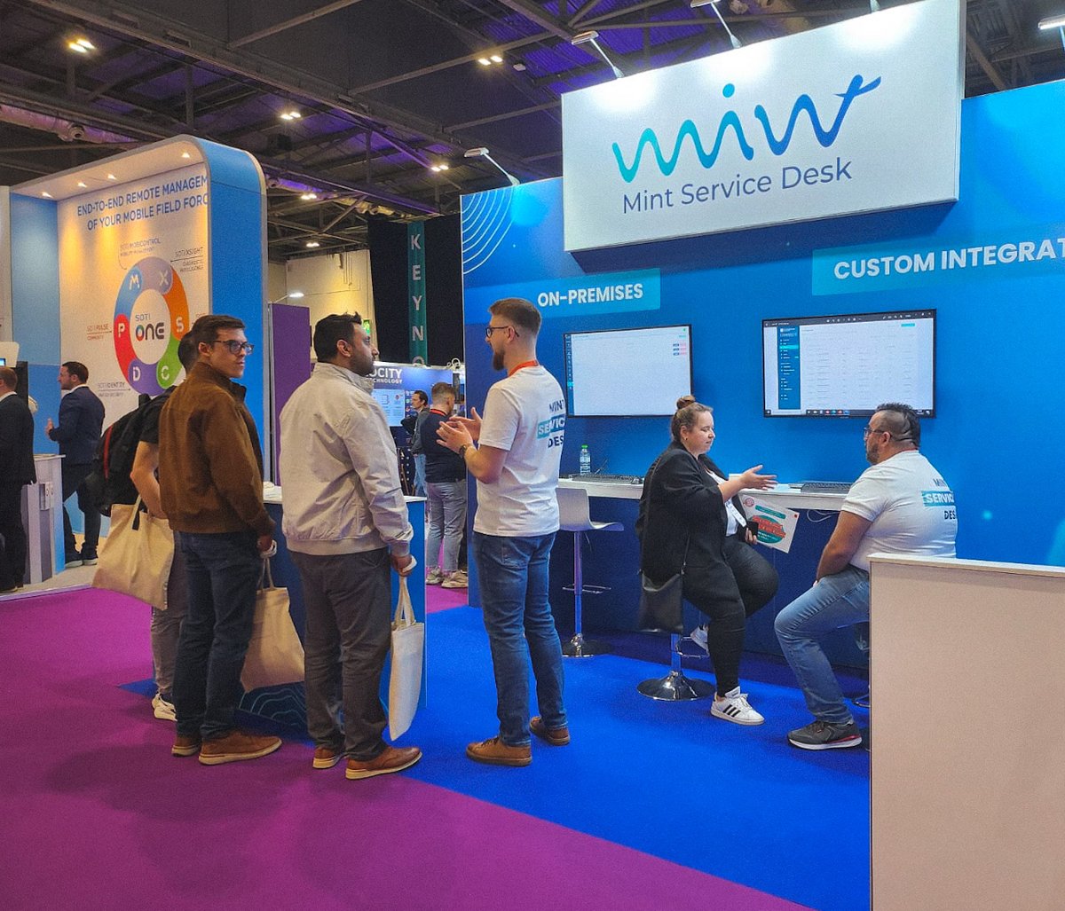 desk_mint's tweet photo. The Service Desk &amp; IT Support Show 2023
We're here!👋 Join us at stand 370 to learn more about our latest solutions and technologies 🚀

#SITS #ITSM #MintServiceDesk #SITS2023 #ServiceDesk https://t.co/qlcloMoKmS