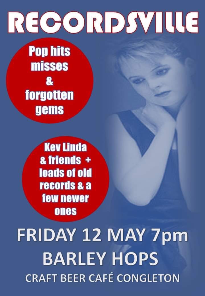 This Friday @bhbeercafe spinning loads of old pop records & a few newer ones . @claregrogan2 @CrowleyOnAir @charityclassics @GlossopRecord @StrandRecords @backtraxmusic @socheshire @CongletonNub @TOTPofficial #popmusic #indie #newwave #disco #soul #reggae #hiphop #bubblegum