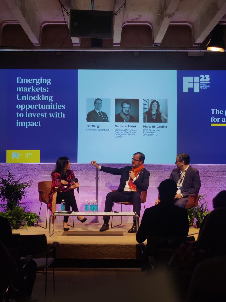 Hoy asistimos al #FiImpactInvestingForum como Startup del programa #scaletheimapact de <a href="/socialnest_org/">Social Nest Foundation | Making impact grow</a> Foundation 
Para que los modelos de negocio que generen gran impacto socioeconómico inversores, empresas e instituciones tenemos que 🫂
#InteligenciaArtificial#blockchain