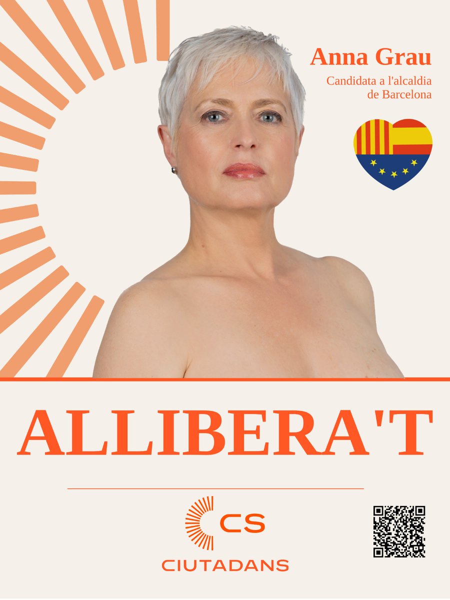 annagrauarias's tweet photo. ✌️ Quédate conmigo y yo me quedo contigo en el km 0 donde empezó todo. Donde el #28M vuelve a empezar todo
✌️ Seguim aquí, Barcelona. No tenim res a amagar-te i tot a oferir-te
#Libérate https://t.co/ci4ArYt4kd
