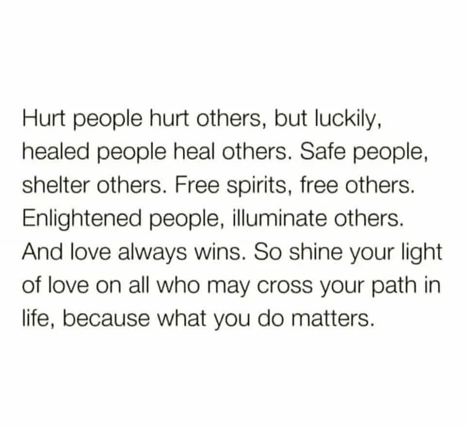 This is the truth and the light. Love always wins.💯💗