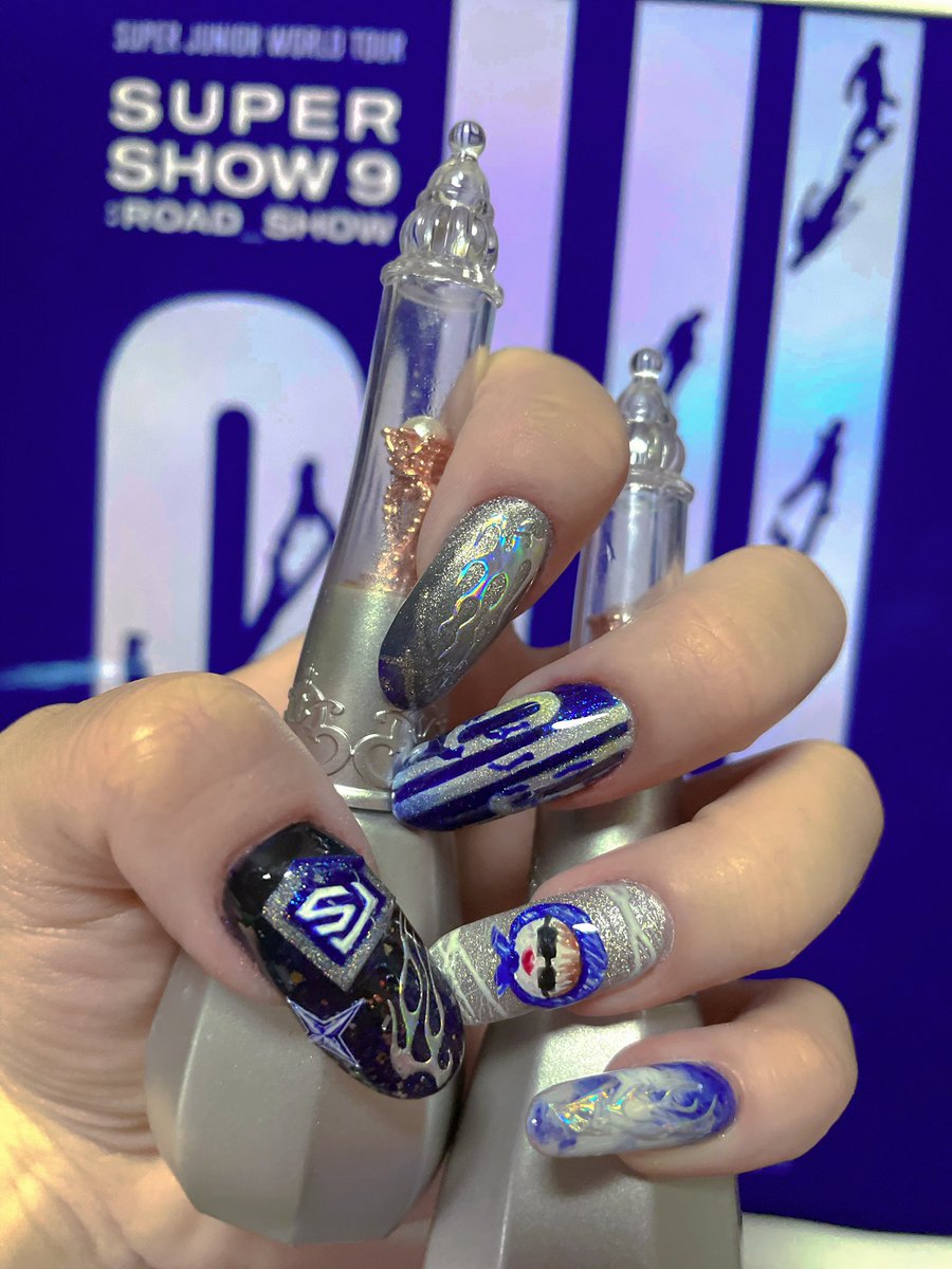 lulu_mewgulf's tweet photo. DIY ELF Nails
θͺε·±η«δΊELFδΉη²ππ₯³θ¨ιδΈδΈ
#hkelf #superjunior #supershow #supershow9 #elf #suju #everlastingfriends
#superjuniorfanart #nails #ηη² #ηη²ε½©ηΉͺ #siwon #yesung #donghae #eunhyuk #sj #kyuhyun #leeteuk #heechul #ryeowook #shindong #leedonghae #labelsj #dne #leehyukjae https://t.co/ogTp4GHEjl