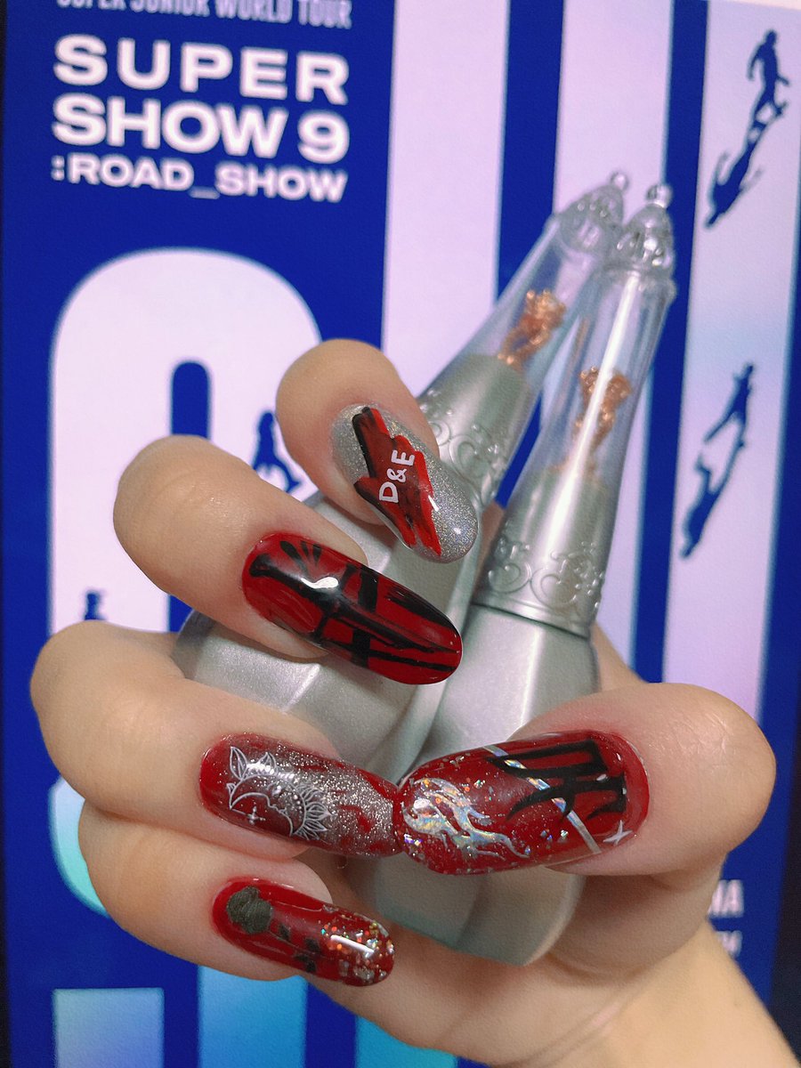 lulu_mewgulf's tweet photo. DIY ELF Nails
θͺε·±η«δΊELFδΉη²ππ₯³θ¨ιδΈδΈ
#hkelf #superjunior #supershow #supershow9 #elf #suju #everlastingfriends
#superjuniorfanart #nails #ηη² #ηη²ε½©ηΉͺ #siwon #yesung #donghae #eunhyuk #sj #kyuhyun #leeteuk #heechul #ryeowook #shindong #leedonghae #labelsj #dne #leehyukjae https://t.co/ogTp4GHEjl